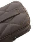 Chanel Cambon Line Galet Case Pouch Belt Dark Brown — view 8