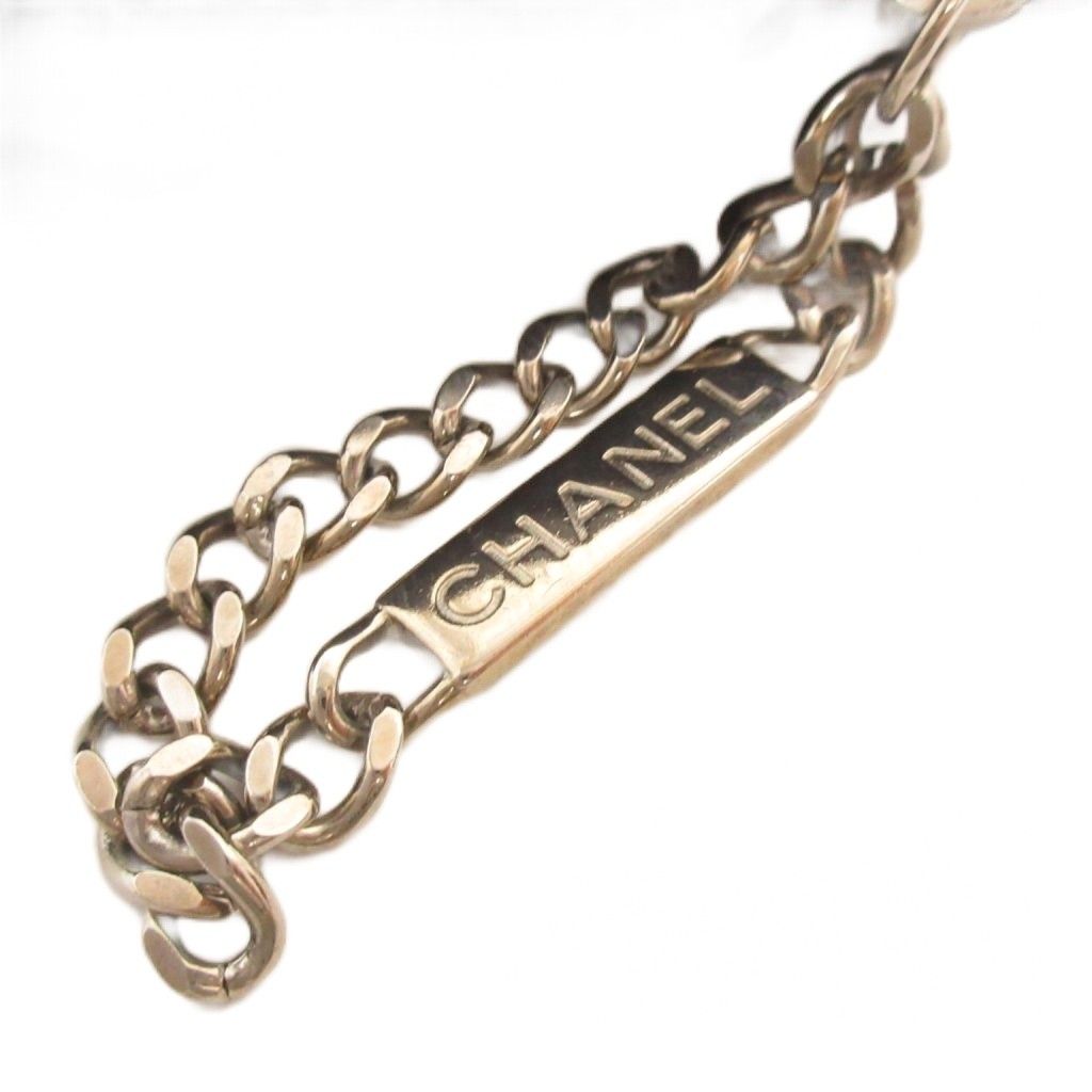 Chanel Cambon Line Galet Case Pouch Belt Dark Brown — view 6