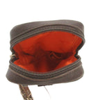 Chanel Cambon Line Galet Case Pouch Belt Dark Brown — view 5