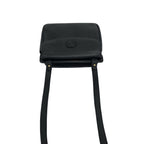 Gucci Vintage Interlocking G Logo Leather Shoulder Bag Pochette Black — view 4