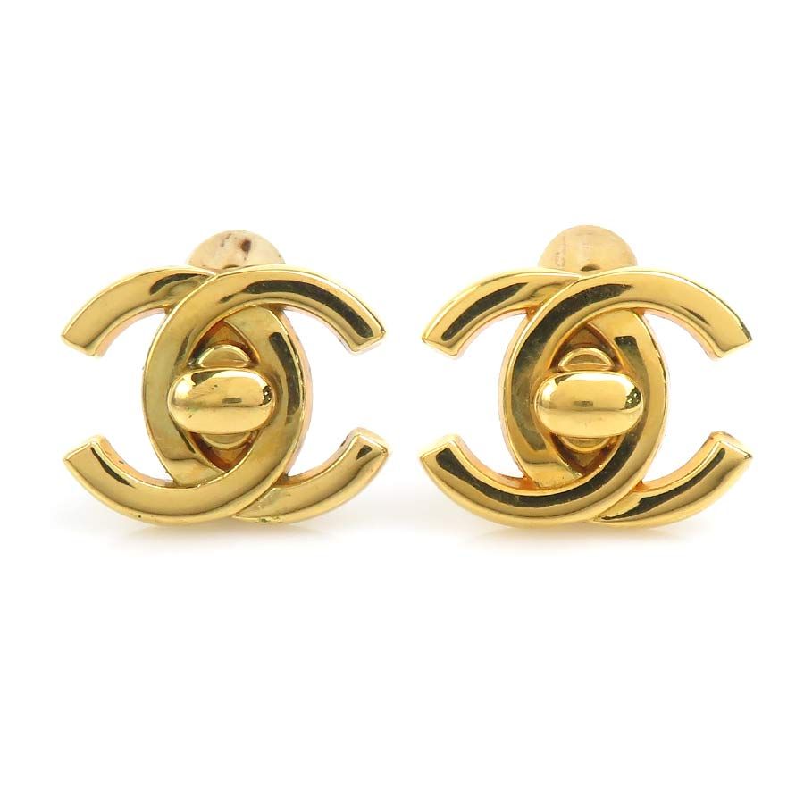 Chanel Earrings CC Logo