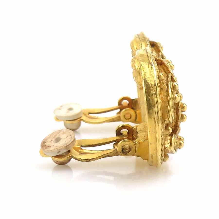 Chanel Earrings CC Logo — view 2