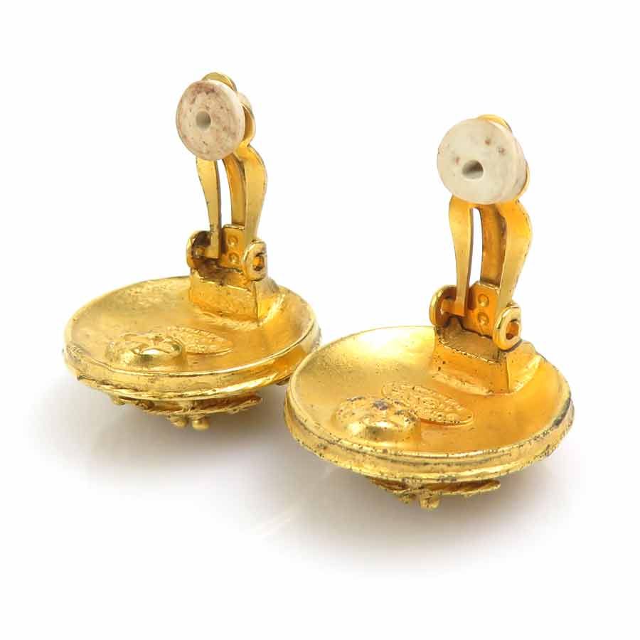 Chanel Earrings CC Logo — view 7