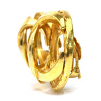 Chanel Earrings CC Logo — view 3