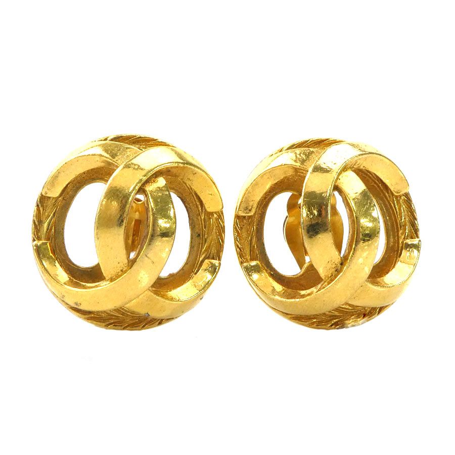 Chanel Earrings CC Logo