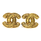 Chanel Earrings CC Logo