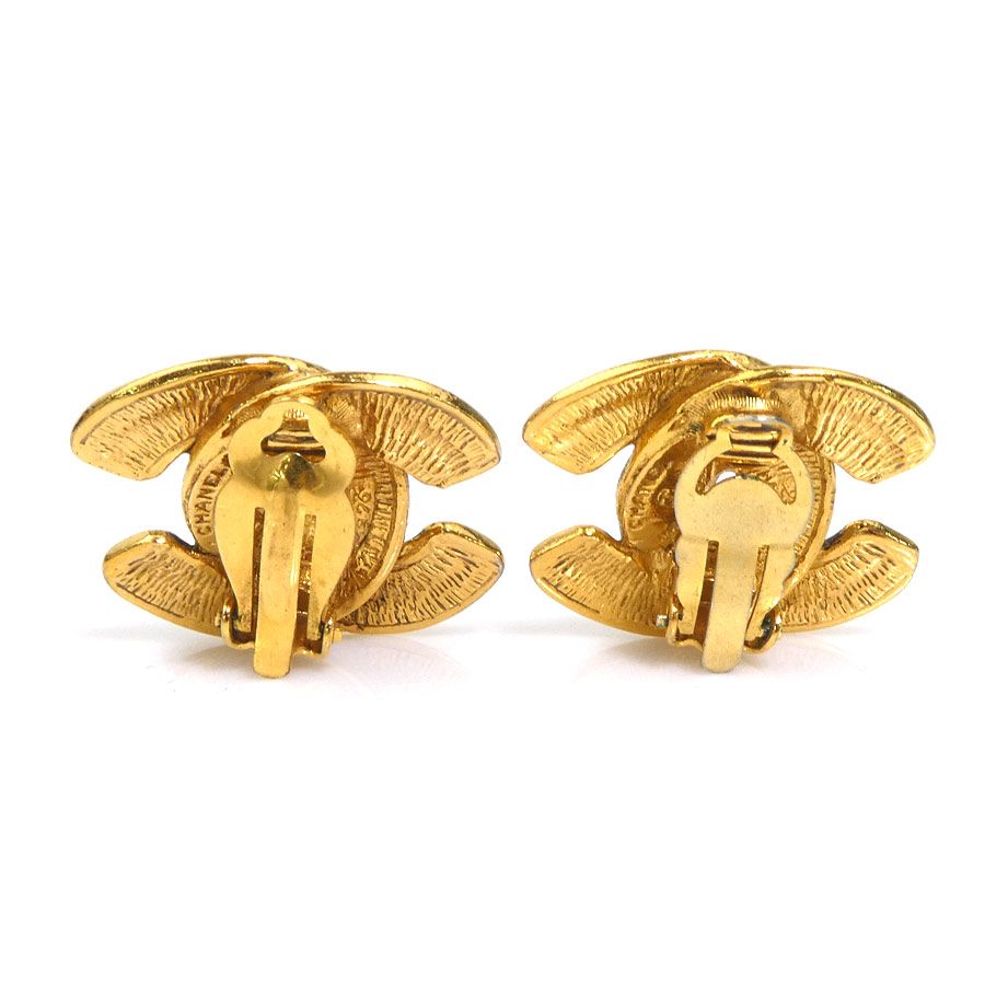 Chanel Earrings CC Logo — view 5