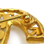 Chanel Brooch CC Logo — view 6