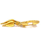Chanel Brooch CC Logo — view 3