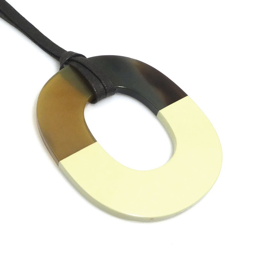 Hermes Necklace Brown — view 2