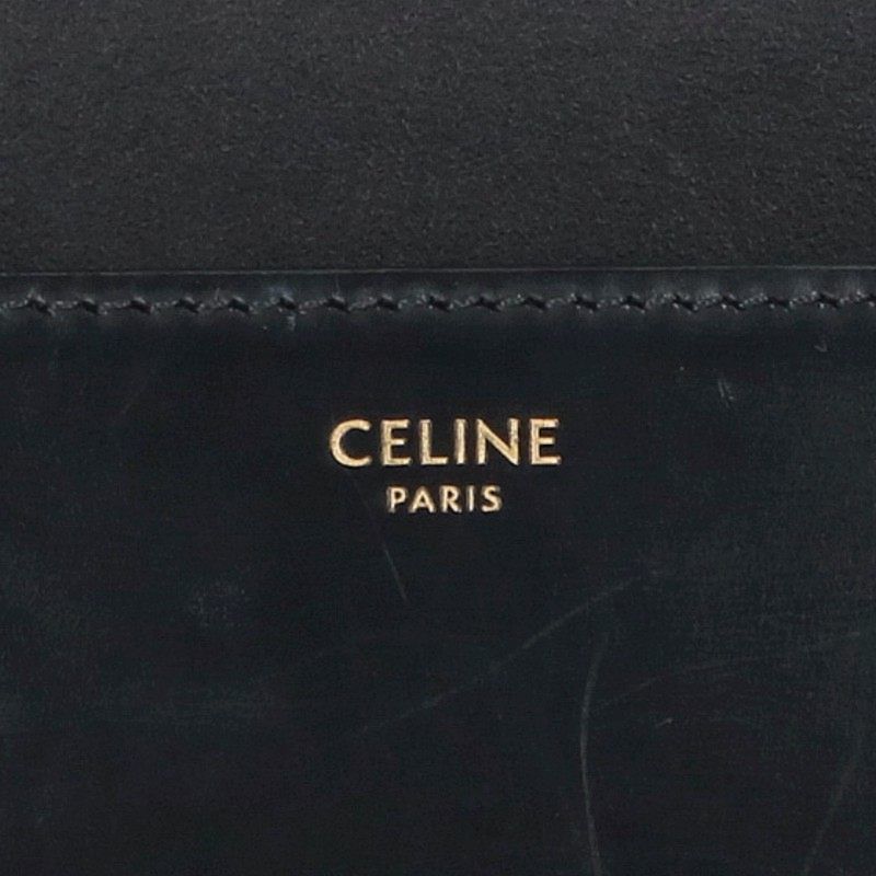 Celine Classic Triomphe Shiny Calfskin Shoulder Bag — view 3
