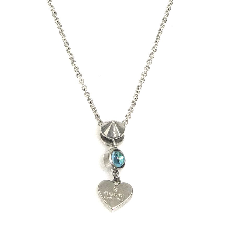 Gucci Necklace Heart Silver