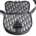 Dior Gallop Oblique Jacquard Shoulder Bag Navy — view 5
