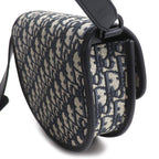 Dior Gallop Oblique Jacquard Shoulder Bag Navy — view 2