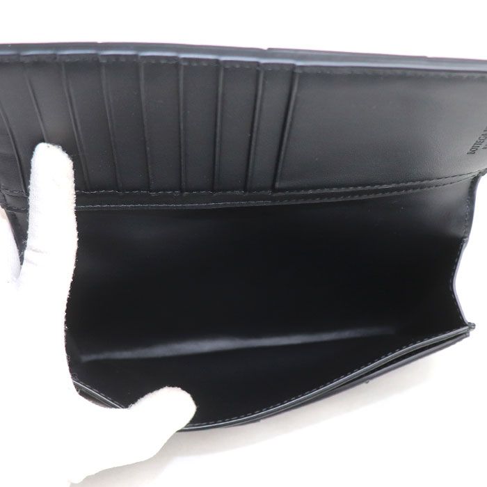 Bottega Veneta Maxi Intre Wallet Black — view 4