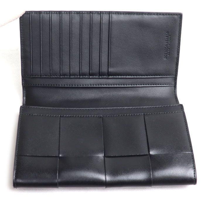 Bottega Veneta Maxi Intre Wallet Black — view 3