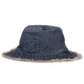 Celine Triomphe Logo Denim Bucket Hat