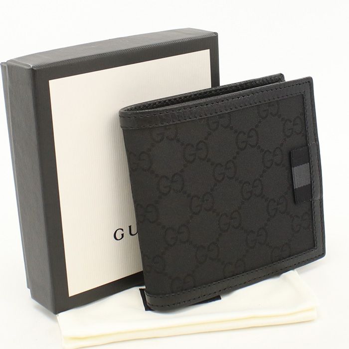 Gucci GG Nylon Bifold Wallet