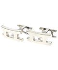 Hermes Parallel H Cuff Button New Bracelet