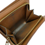 Loewe Bifold Wallet Puzzle Ivory Beige Light Gray Zip Around Leather — view 4
