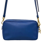 Prada Shoulder Bag Blue Leather — view 3