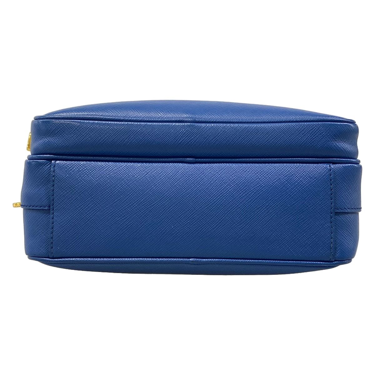 Prada Shoulder Bag Blue Leather — view 5