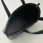 Hermes Cokers Tote Box Calf Navy Gold Handbag — view 8
