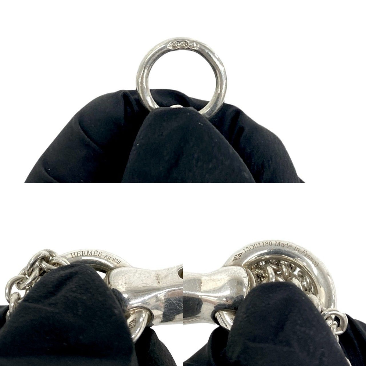 Hermes Gallop Necklace 925 Sterling Silver — view 3
