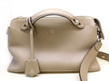 Fendi by the Way 2-Way Shoulder Bag Leather Medium Gray