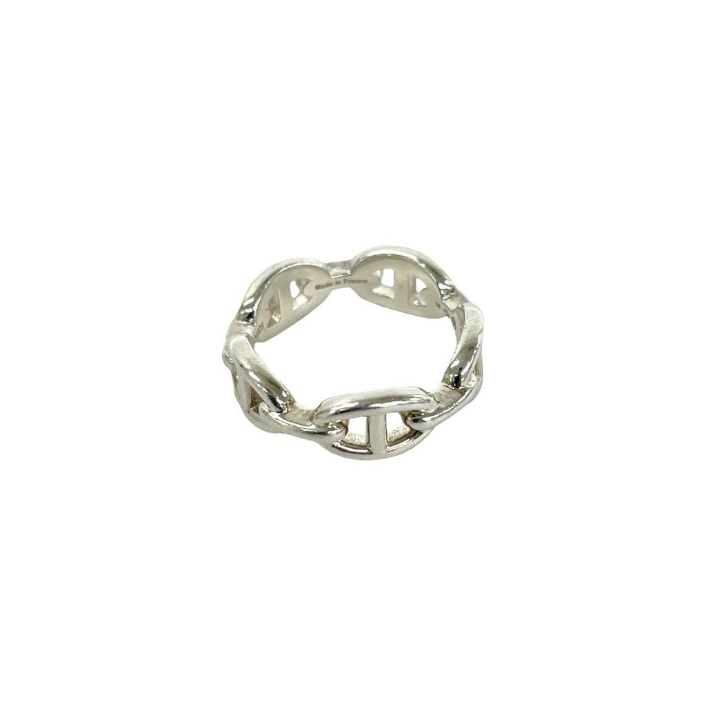 Hermes Chaine D'ancre Enchainee PM Ring 925 Sterling Silver — view 6