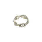 Hermes Chaine D'ancre Enchainee PM Ring 925 Sterling Silver — view 6
