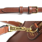 Celine Cuir Triomphe Small Boston 2-Way Shoulder Bag Brown — view 5