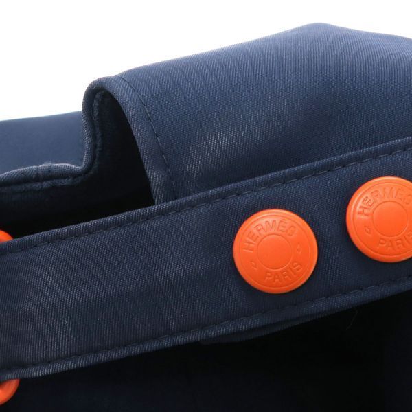 Hermes Cap Hat Navy — view 6