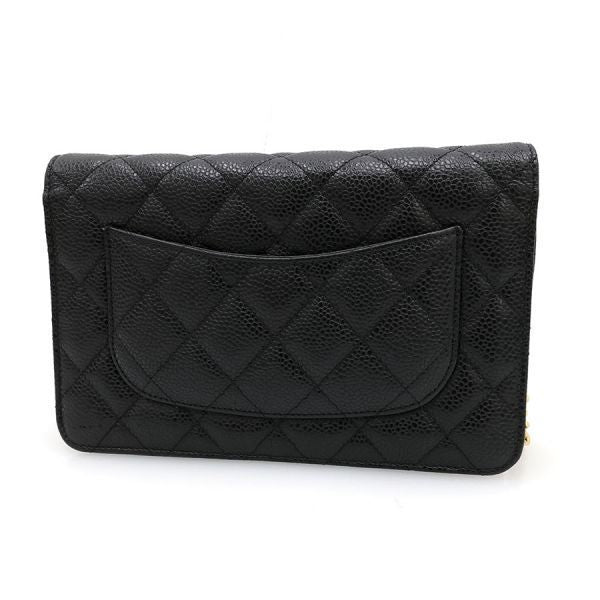 Chanel Caviar Quilted Chain Wallet Shoulder Bag — view 2