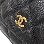 Chanel Caviar Quilted Chain Wallet Shoulder Bag — view 6