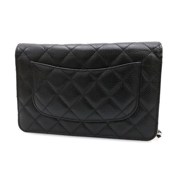 Chanel Caviar Quilted Chain Wallet Shoulder Bag — view 2