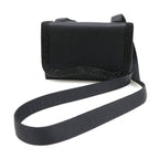 Chanel Satin Shoulder Bag Black