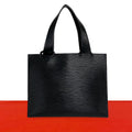 Louis Vuitton Gemo Epi Leather Tote Shoulder Bag Noir Black