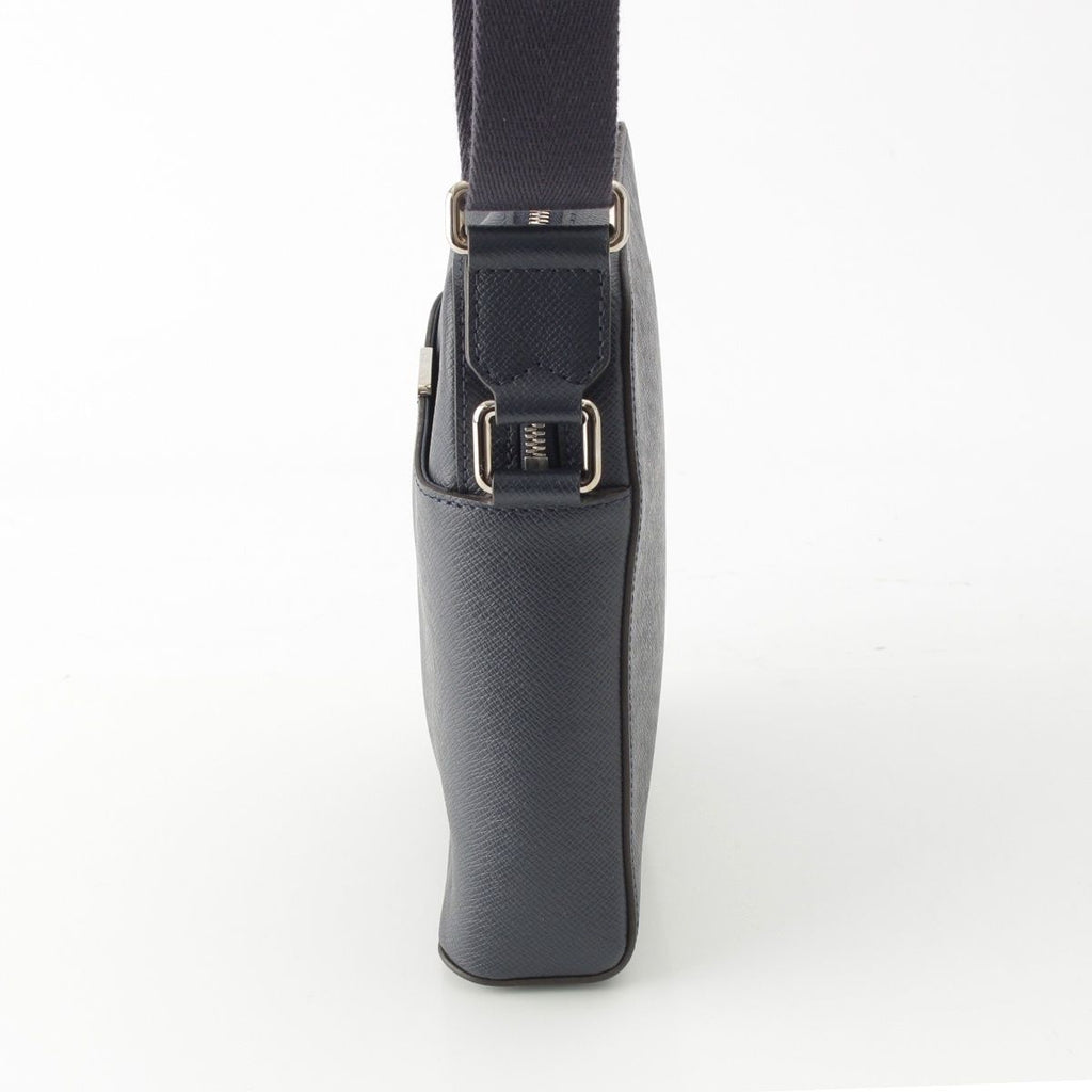 Louis Vuitton Anton Taiga Shoulder Bag Navy — view 3