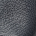 Louis Vuitton Anton Taiga Shoulder Bag Navy — view 8