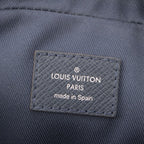 Louis Vuitton Anton Taiga Shoulder Bag Navy — view 7