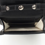 Gucci Leather GG Embossed Shoulder Bag Pouch Black — view 6