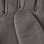 Chanel Lambskin Logo Gloves Gray 7.5 — view 7
