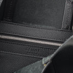 Celine Vertical Cabas Leather Handbag 2-Way Shoulder Black — view 8