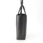 Celine Vertical Cabas Leather Handbag 2-Way Shoulder Black — view 3