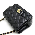 Chanel Shoulder Bag Black — view 3