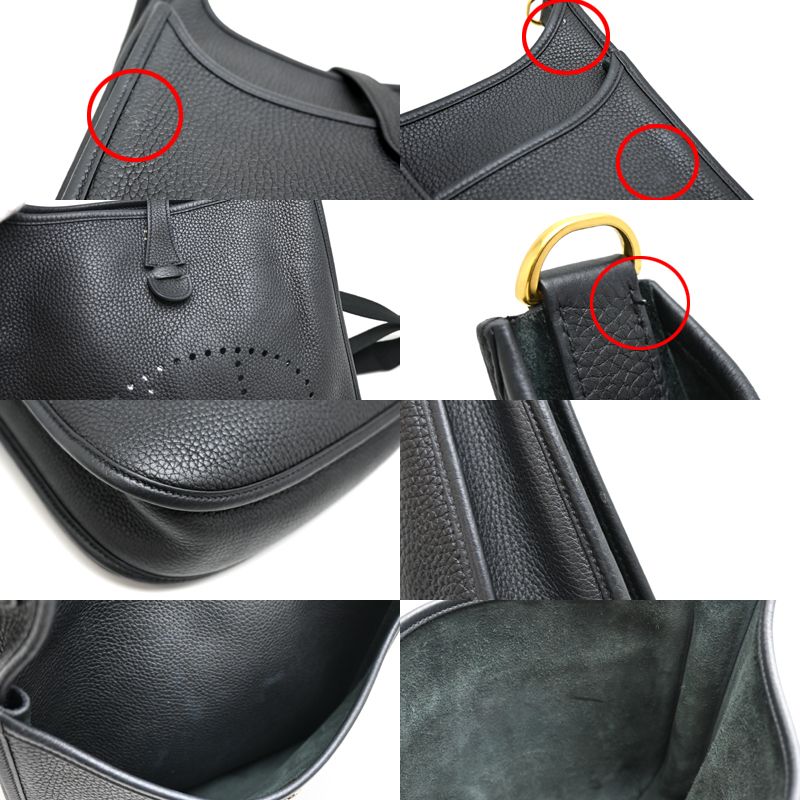 Hermes Shoulder Bag Black — view 7
