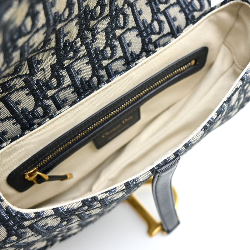 Dior Shoulder Bag Navy — view 6