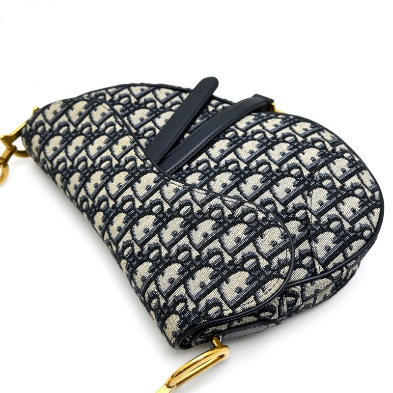 Dior Shoulder Bag Navy — view 3