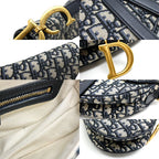 Dior Shoulder Bag Navy — view 7